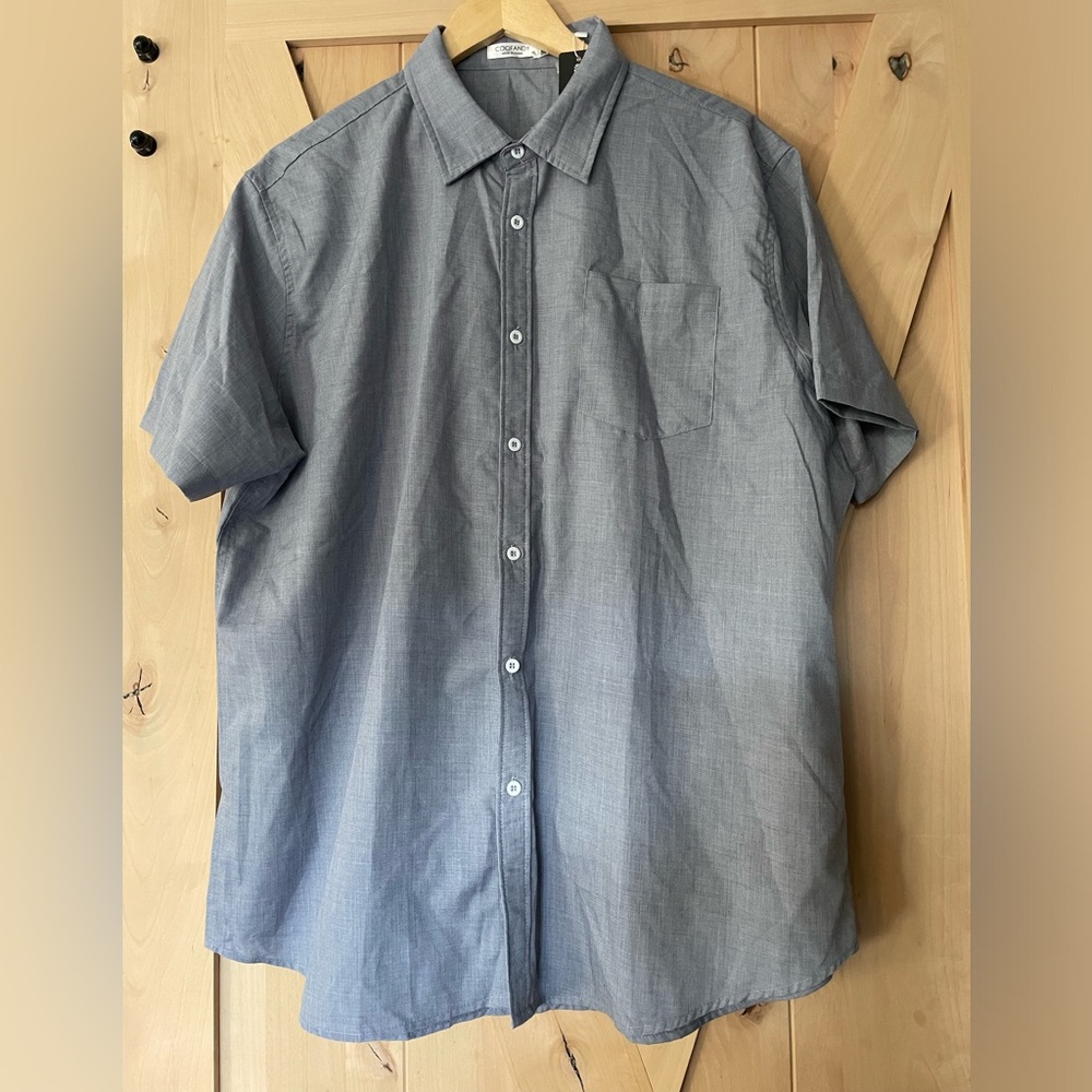 Brand New Coofandy Linen Blend Men’s Shirt XL